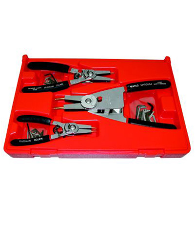 Snap ring pliers set