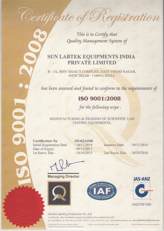 An ISO 9001:2008 Certified <span>Company For Quality Assurance