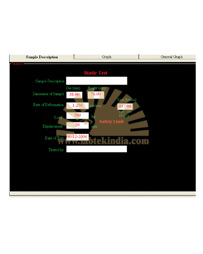 Software For Triaxial Test (All Electronic Models)