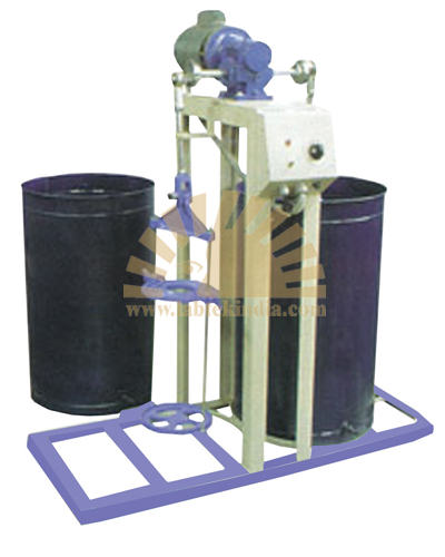 Wet Sieve Shaker, Hand Operated