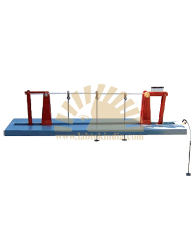 Elastic Properties of Deflected Beam Apparatus