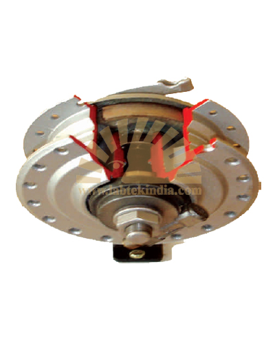 Cut Section Model Of Mechanical Brake System (Working)