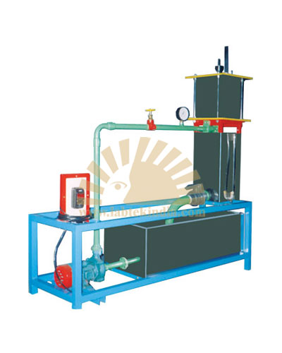 Closed Circuit Jet on Vane Apparatus